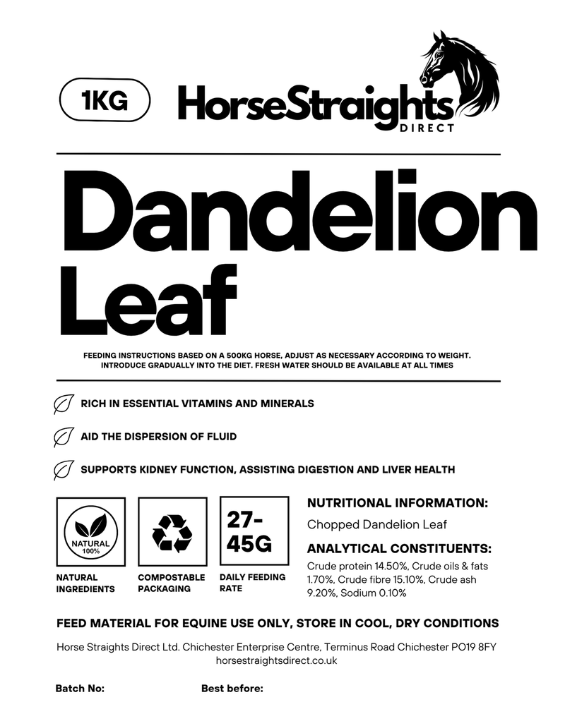 Load image into Gallery viewer, Dandelion Leaf Chopped - Ashurst Equestrian &amp; Country
