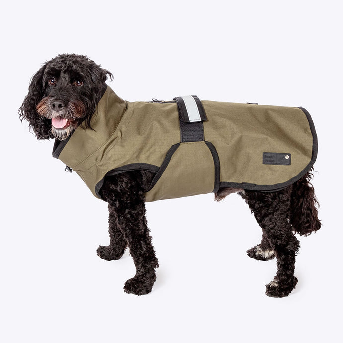 Danish Design 3 In 1 Dog Coat Olive - Ashurst Equestrian & Country