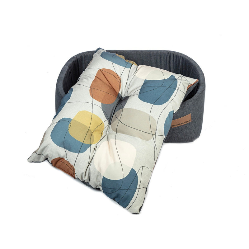 Load image into Gallery viewer, Danish Design Colour Block Deluxe Slumber Bed Steel - Ashurst Equestrian &amp; Country
