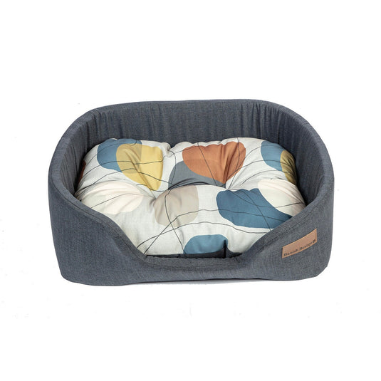 Danish Design Colour Block Deluxe Slumber Bed Steel - Ashurst Equestrian & Country