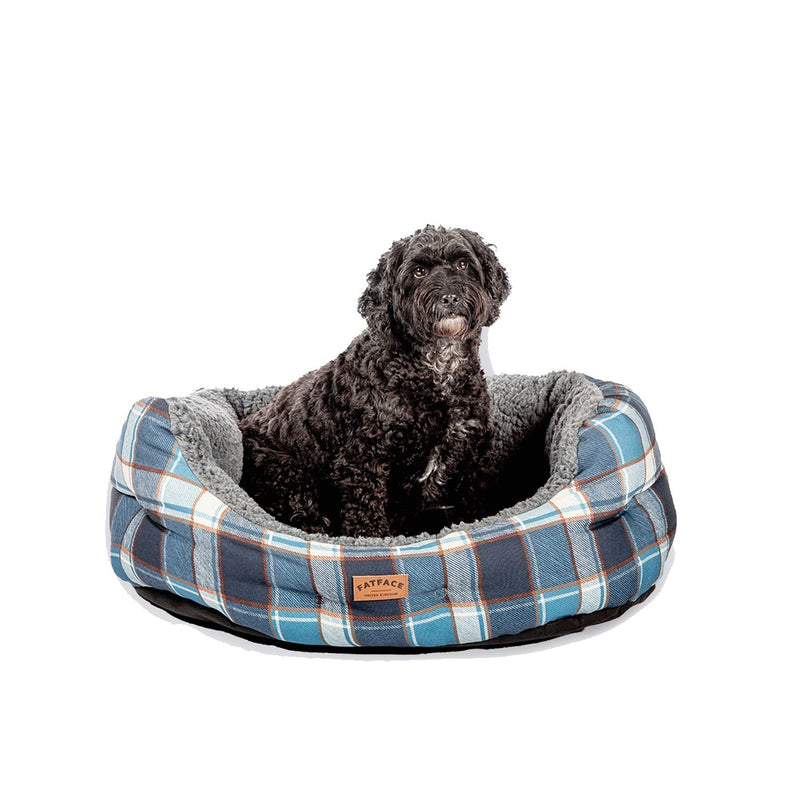 Load image into Gallery viewer, Danish Design Fatface Fleece Check Deluxe Slumber Bed - Ashurst Equestrian &amp; Country
