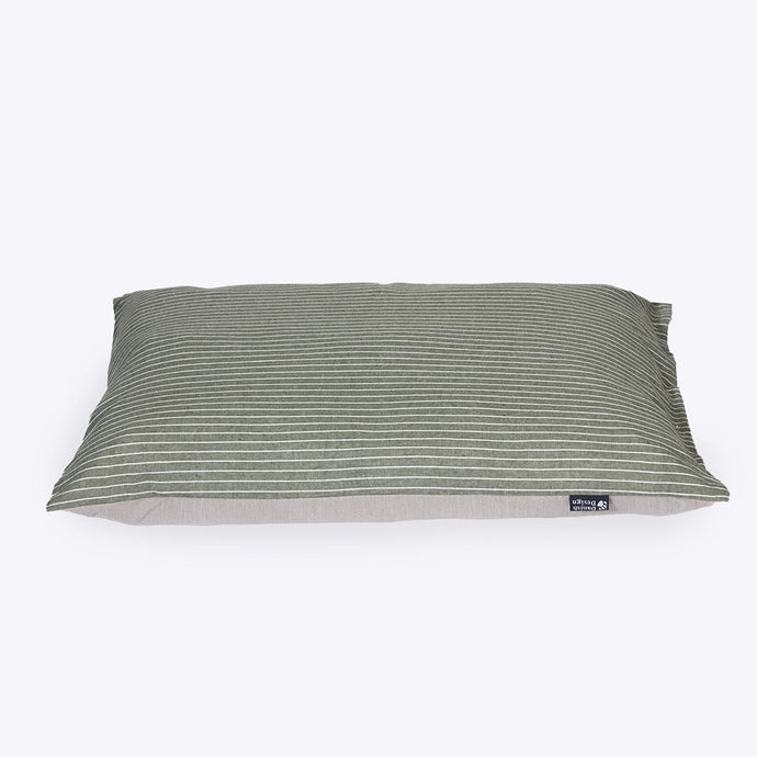 Danish Design Rustic Stripes Deep Duvet Sage - Ashurst Equestrian & Country