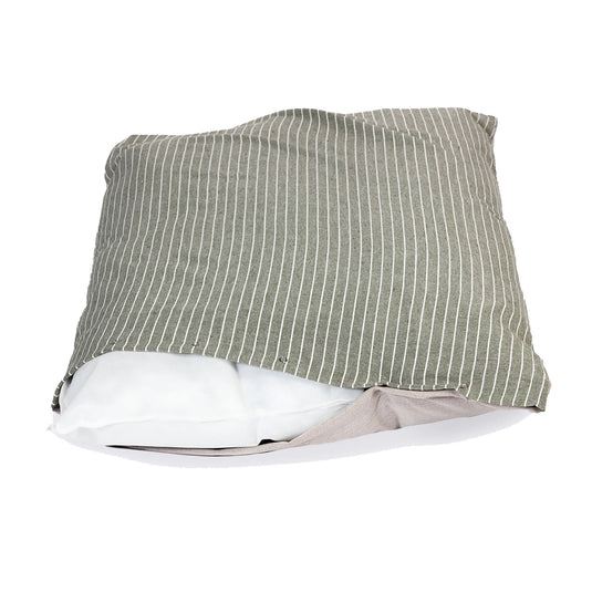 Danish Design Rustic Stripes Duvet Cover Sage - Ashurst Equestrian & Country