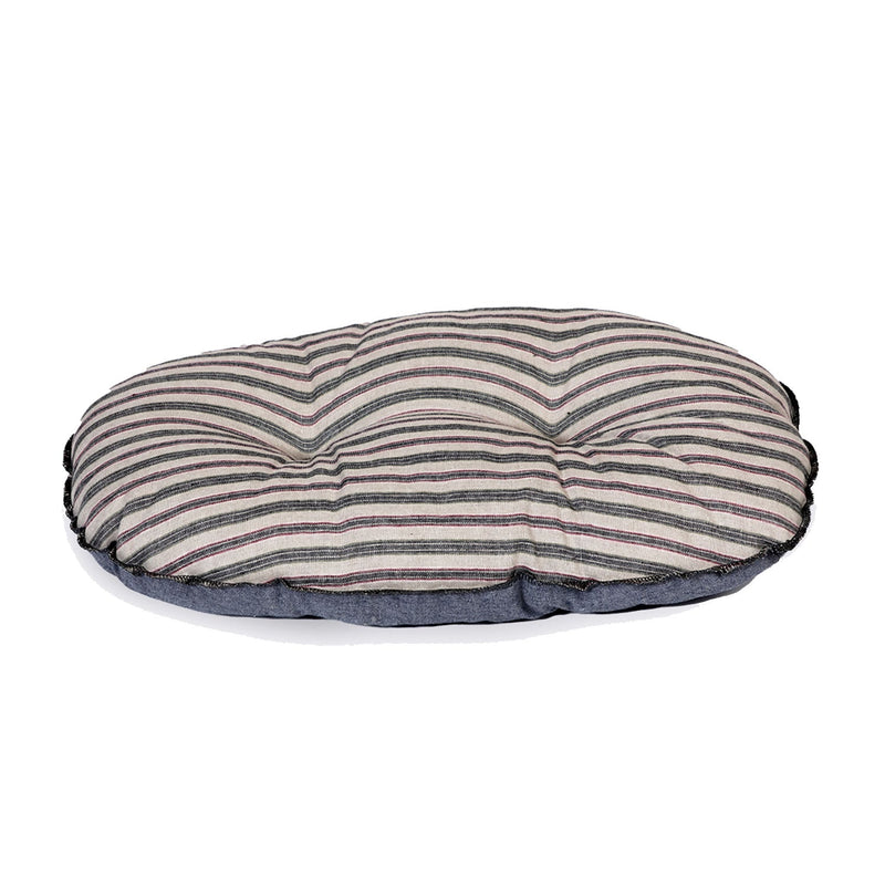 Load image into Gallery viewer, Danish Design Rustic Stripes Quilted Mattress Denim - Ashurst Equestrian &amp; Country
