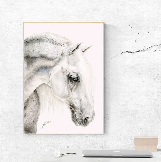 Deckled Edge Eureka! A4 Print A Bitten Grey - Ashurst Equestrian & Country