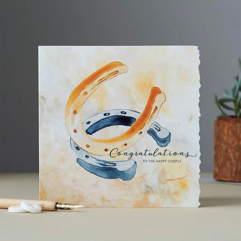 Load image into Gallery viewer, Deckled Edge Fanciful Dolomite Card - Ashurst Equestrian &amp; Country
