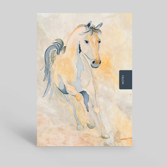 Deckled Edge Notebook Galloping Horse - Ashurst Equestrian & Country