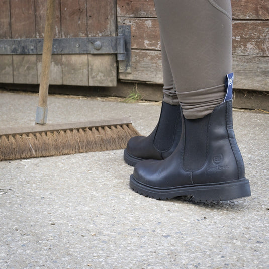 Detroit Steel Toe Cap Work Boots - Black - Ashurst Equestrian & Country