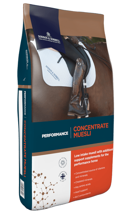 D&H Concentrate Muesli 20kg - Ashurst Equestrian & Country