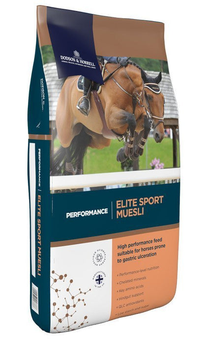 D&H Elite Sport Muesli 20kg - Ashurst Equestrian & Country