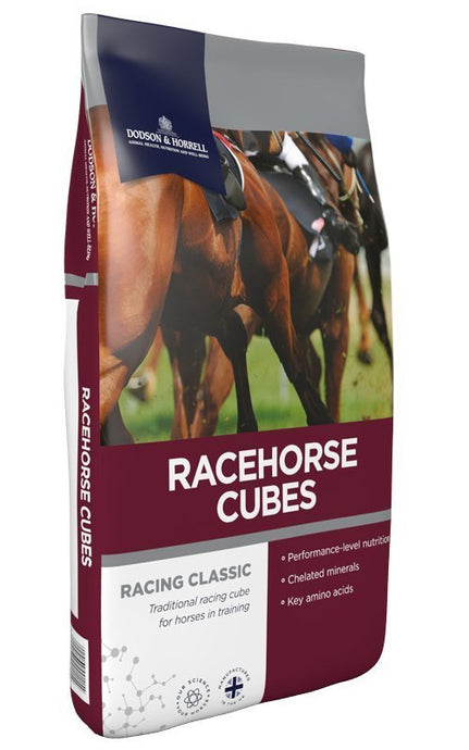 D&H RaceHorse Cubes 20kg - Ashurst Equestrian & Country