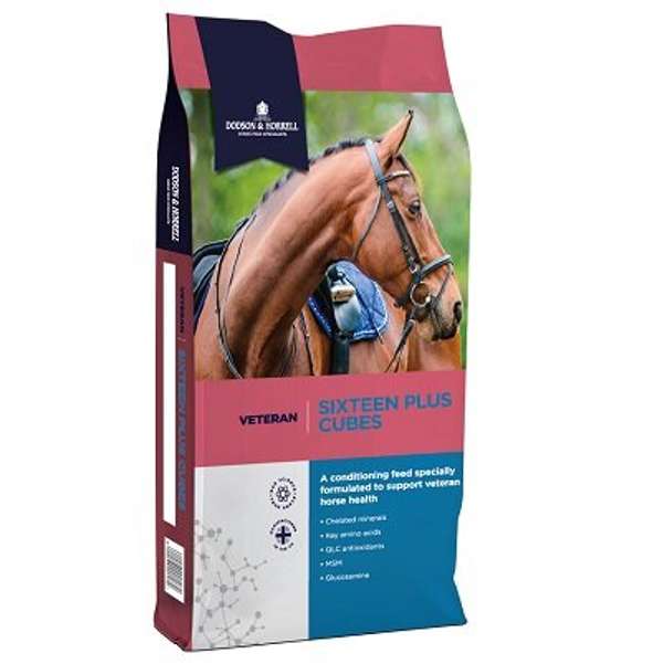D&H Sixteen Plus Cubes 20kg - Ashurst Equestrian & Country