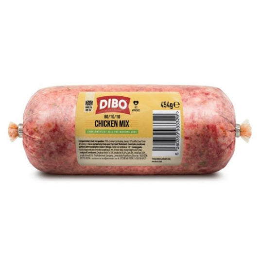 Dibo 80/10/10 Chicken Mix 454g - Ashurst Equestrian & Country