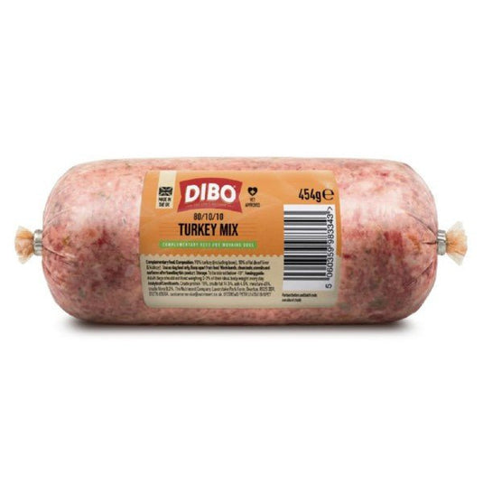 Dibo 80/10/10 Turkey Mix 454g - Ashurst Equestrian & Country