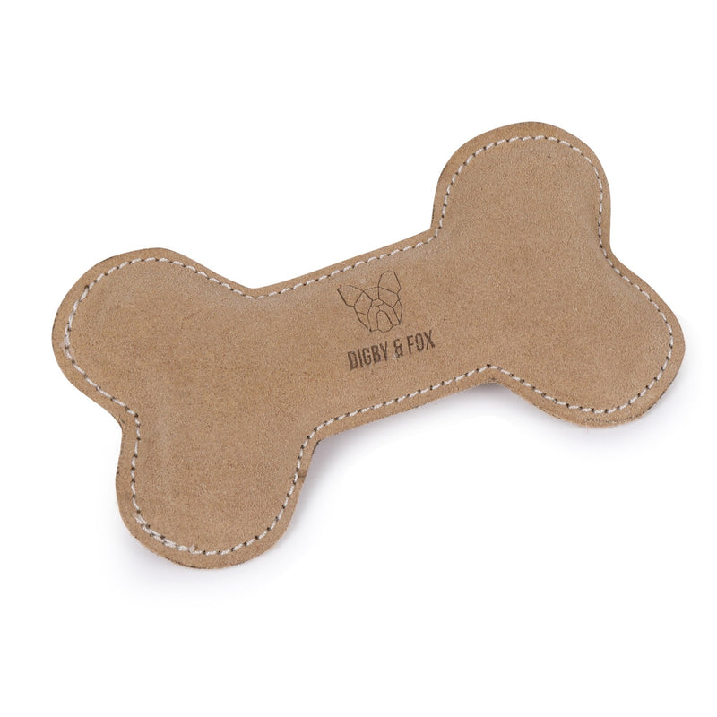 Load image into Gallery viewer, Digby &amp; Fox Leather Bone Toy - Ashurst Equestrian &amp; Country

