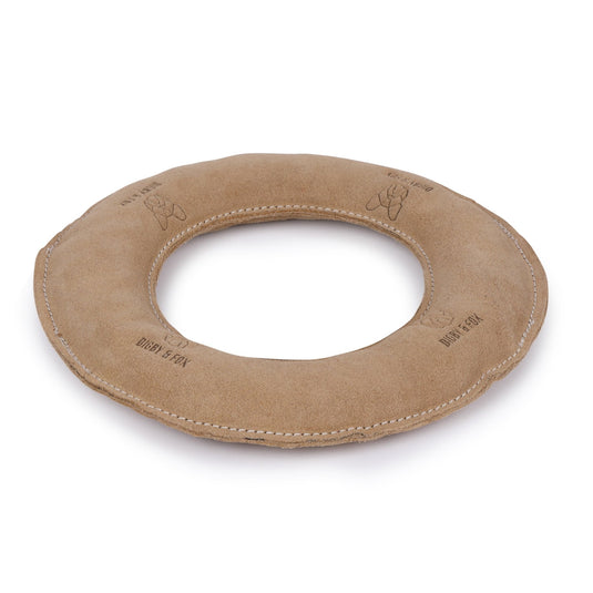 Digby & Fox Leather Frisbee Toy - Ashurst Equestrian & Country