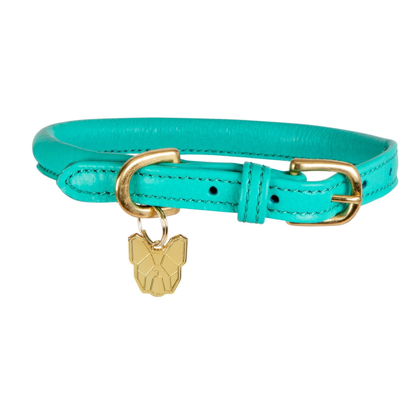 Load image into Gallery viewer, Digby &amp; Fox Rolled Leather Dog Collar - Ashurst Equestrian &amp; Country
