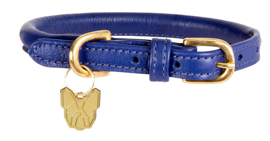 Digby & Fox Rolled Leather Dog Collar - Ashurst Equestrian & Country