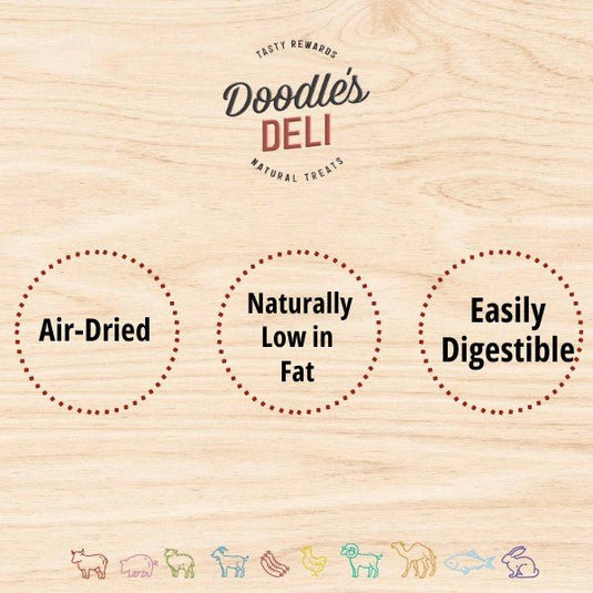 Doodles Deli Air Dried Duck Necks 1kg - Ashurst Equestrian & Country