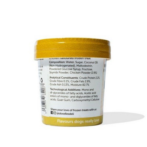 Load image into Gallery viewer, Doodles Deli Chicken Frozen Doggy Treats 125ml - Ashurst Equestrian &amp; Country
