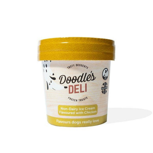 Doodles Deli Chicken Frozen Doggy Treats 125ml - Ashurst Equestrian & Country