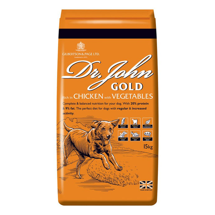 Dr John Gold 15kg - Ashurst Equestrian & Country