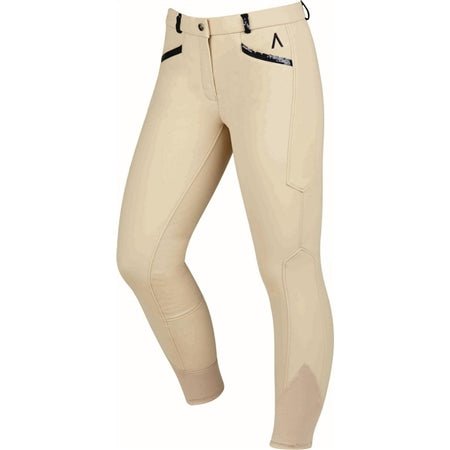 Dublin Black Linda Soft Shell Thermal Full Seat Breeches - Ashurst Equestrian & Country