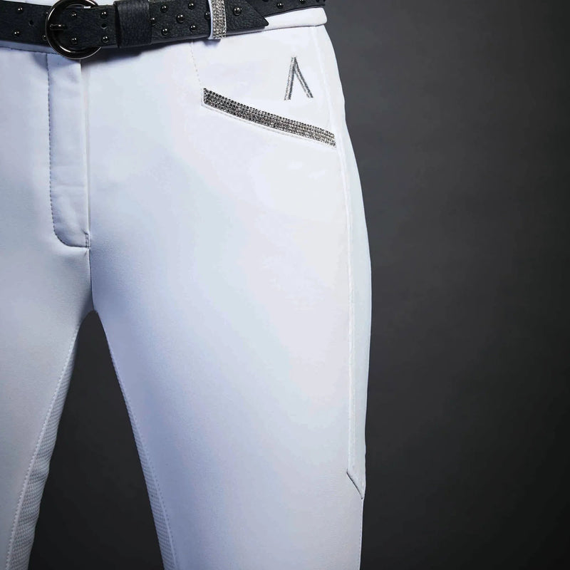 Load image into Gallery viewer, Dublin Black Linda Soft Shell Thermal Full Seat Breeches - Ashurst Equestrian &amp; Country
