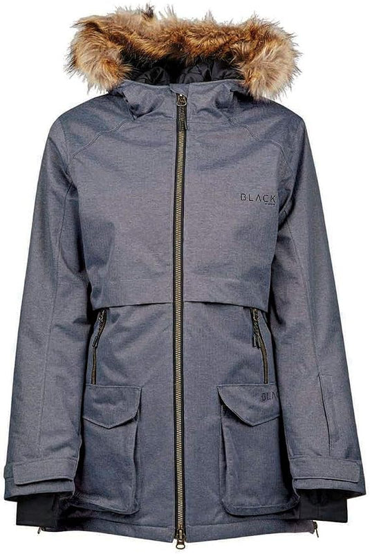 Dublin Black Wendy Waterproof Coat - Charcoal - Ashurst Equestrian & Country