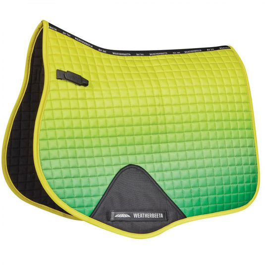 Weatherbeeta Prime Ombre All Purpose Saddle Pad - Sunflower Field