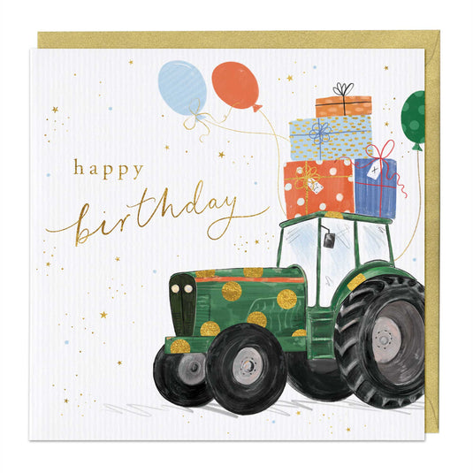 E805 - Birthday Tractor Card - Ashurst Equestrian & Country