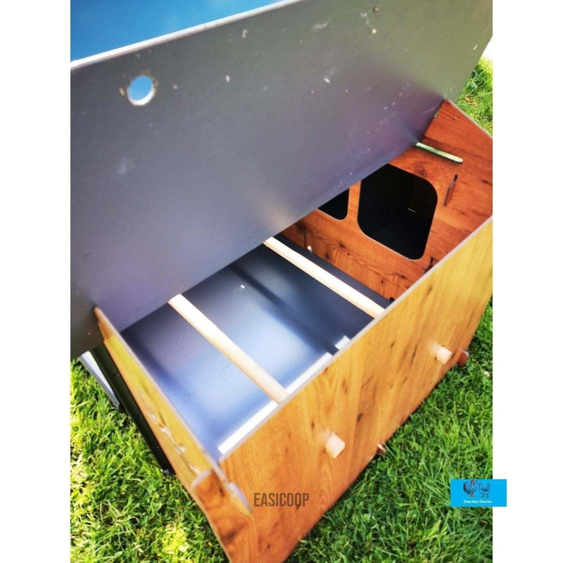 Load image into Gallery viewer, Easicoop Chalet L - HPL Chicken coop up to 10 large Birds (Black) - Ashurst Equestrian &amp; Country
