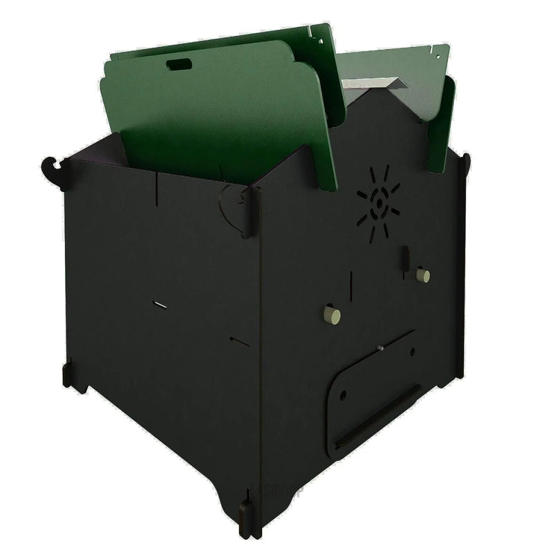 Load image into Gallery viewer, Easicoop Eco HPL chicken coop 6 birds (Black) - Ashurst Equestrian &amp; Country
