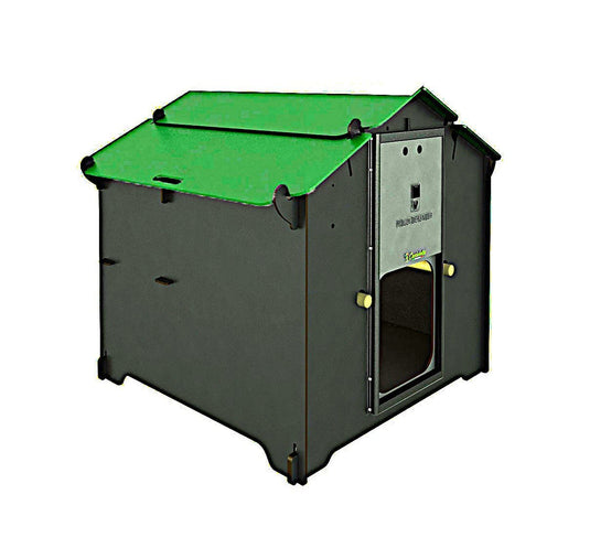Easicoop Eco HPL chicken coop 6 birds (Black) - Ashurst Equestrian & Country