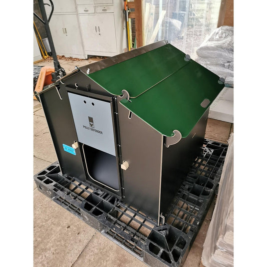 Easicoop Eco HPL chicken coop 6 birds (Black) - Ashurst Equestrian & Country