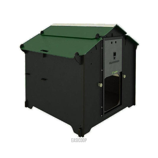 Easicoop Eco HPL chicken coop 6 birds (Black) - Ashurst Equestrian & Country