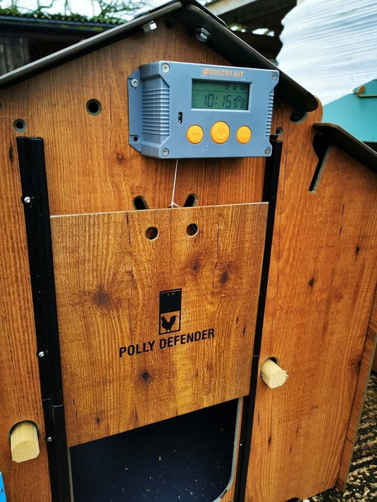 Easicoop Eco HPL chicken coop 6 birds (Black) - Ashurst Equestrian & Country