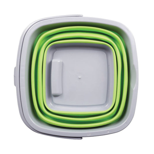Eazitools Fold Away Bucket By Hy Equestrian Lime Green - Ashurst Equestrian & Country