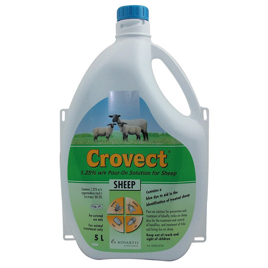 Elanco Crovect 1.25% W/V Pour On Solution - Ashurst Equestrian & Country