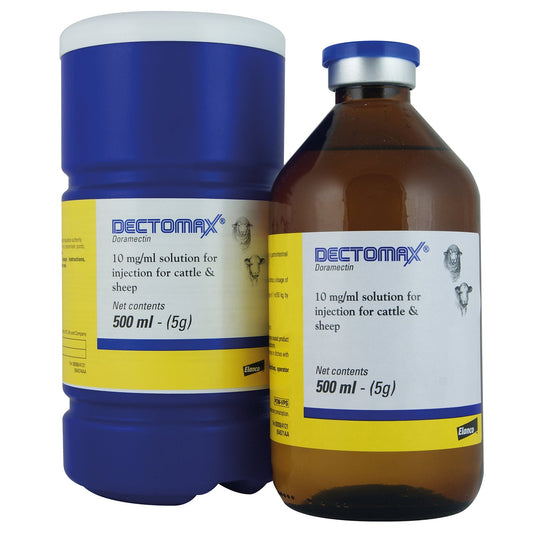 Elanco Dectomax 10 Mg/Ml Solution For Injection Cattle/Sheep - Ashurst Equestrian & Country