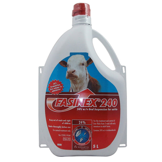 Elanco Fasinex 240, 24% W/V Oral Suspension - Ashurst Equestrian & Country