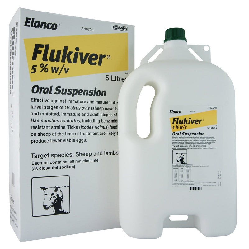 Load image into Gallery viewer, Elanco Flukiver 5% W/V Oral Suspension - Ashurst Equestrian &amp; Country
