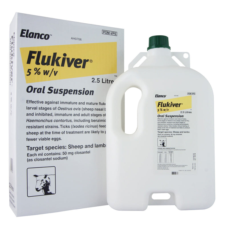Load image into Gallery viewer, Elanco Flukiver 5% W/V Oral Suspension - Ashurst Equestrian &amp; Country
