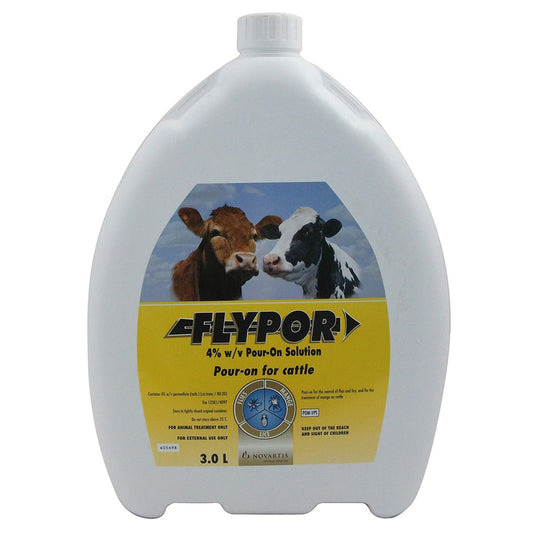 Elanco Flypor 4% W/V Pour On Solution - Ashurst Equestrian & Country