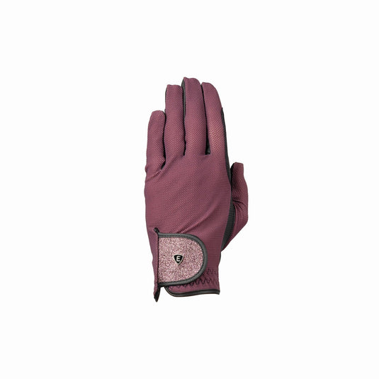 Elevate Glitter Flex Mesh Riding Gloves By Hy Wine - Ashurst Equestrian & Country