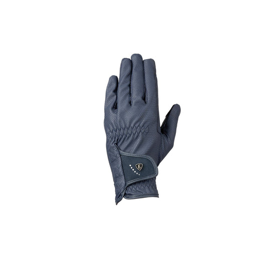 Elevate Luxe Touch Riding Gloves By Hy Equestrian Navy - Ashurst Equestrian & Country