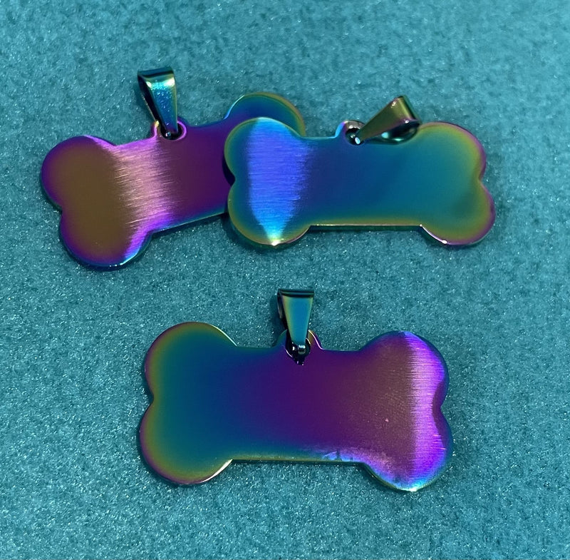 Load image into Gallery viewer, Engraved Dog Tags - Bones - Ashurst Equestrian &amp; Country
