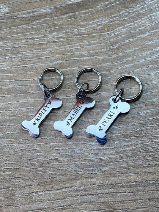 Engraved Dog Tags - Bones - Ashurst Equestrian & Country