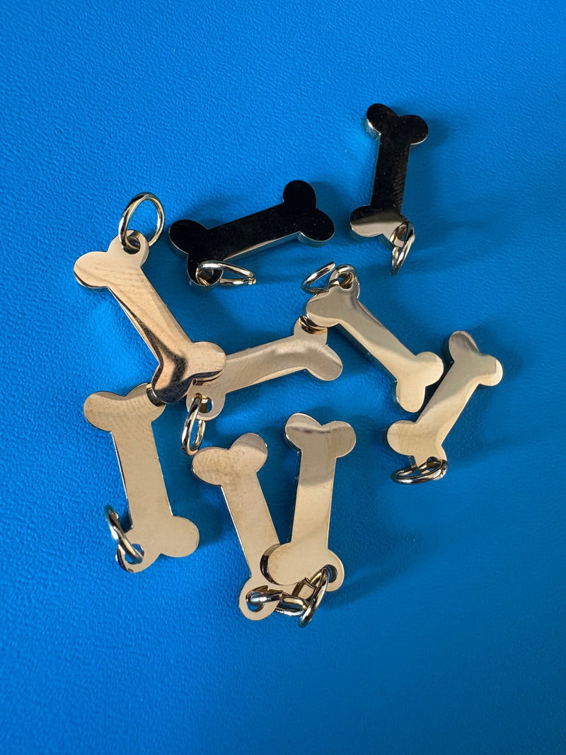Load image into Gallery viewer, Engraved Dog Tags - Bones - Ashurst Equestrian &amp; Country
