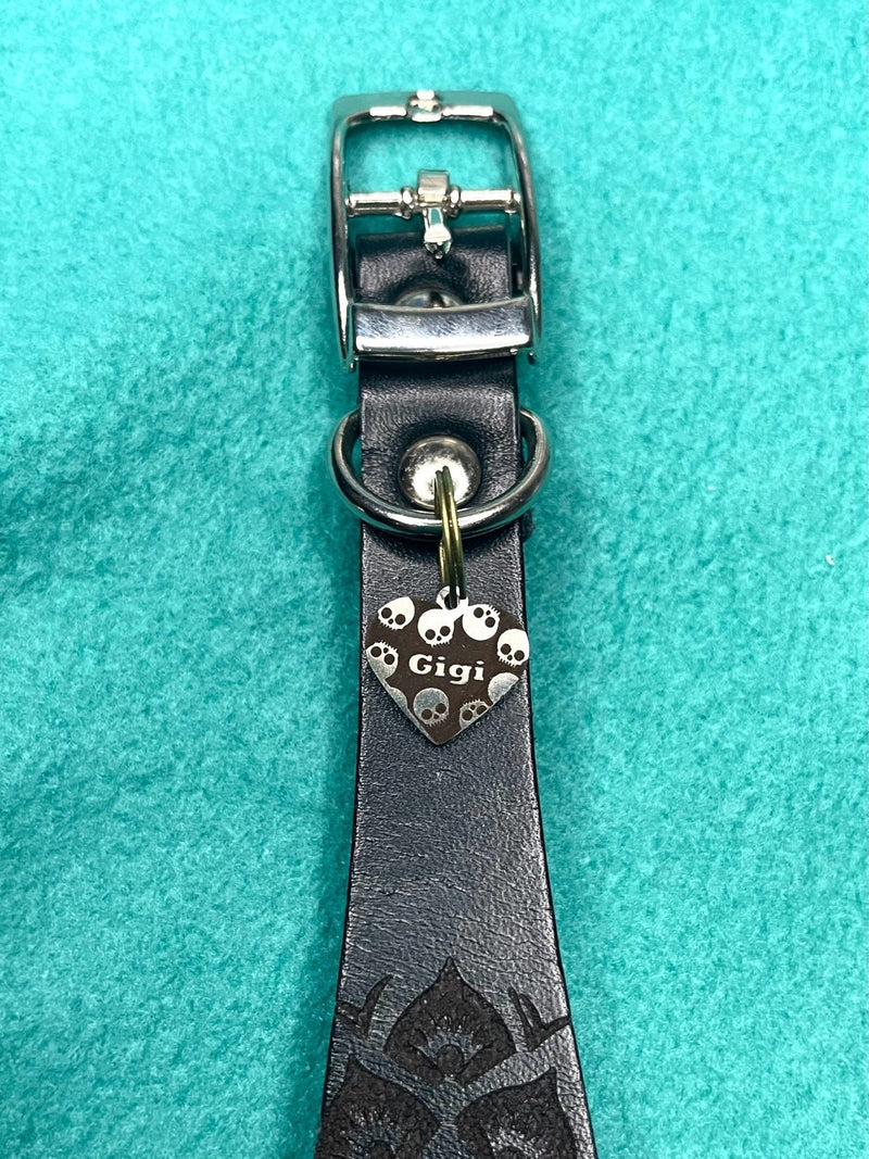 Load image into Gallery viewer, Engraved Dog Tags - Heart - Ashurst Equestrian &amp; Country
